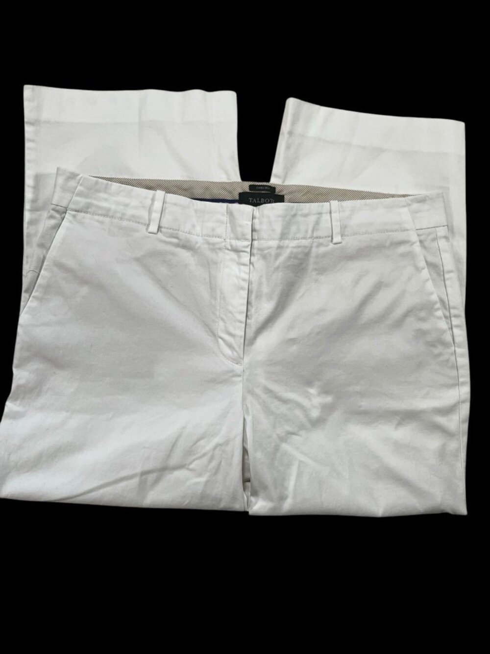 Talbots Chelsea Chino crop Pants Women's size 14